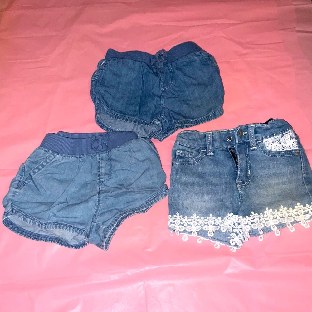 Three Toddler Shorts